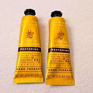 Crabtree & Evelyn 2 Verbena & Lavender 25ml ea.